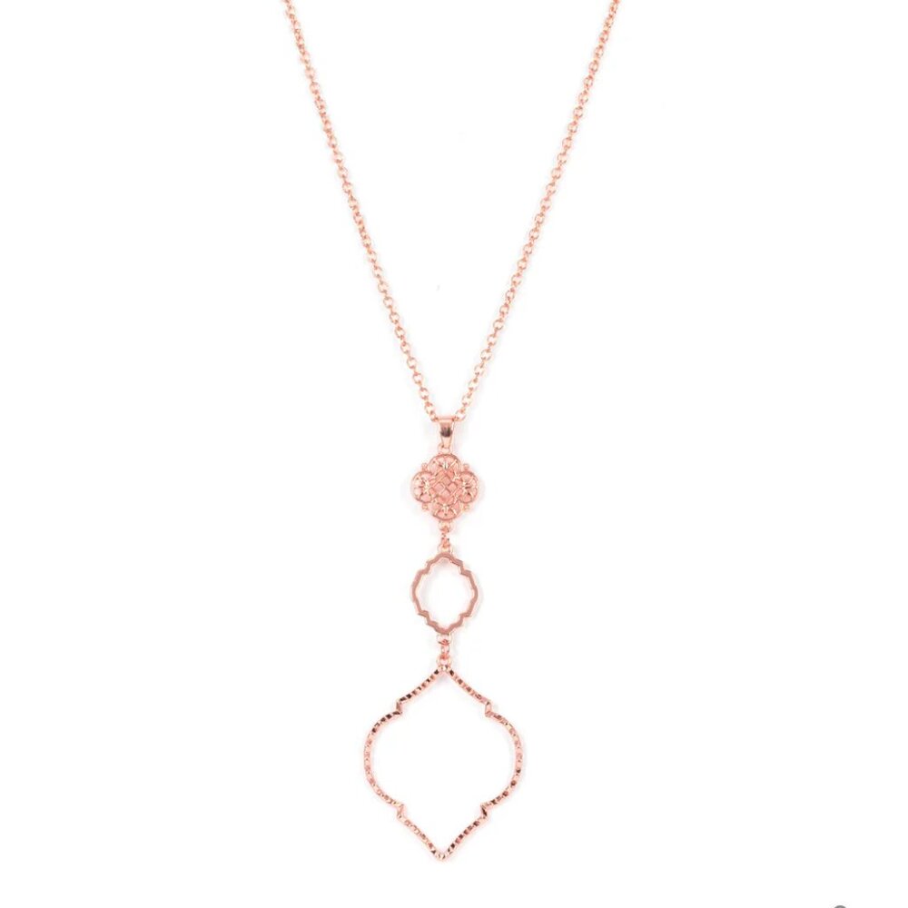Paparazzi Marrakesh Mystery Copper Necklace & Earrings Set